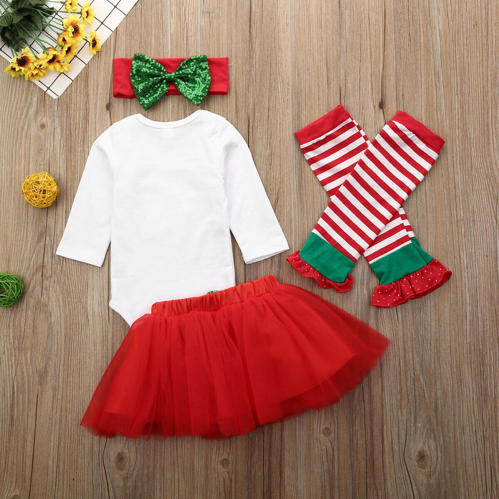 0 18M Christmas Infant Kids Baby Girls Clothes
