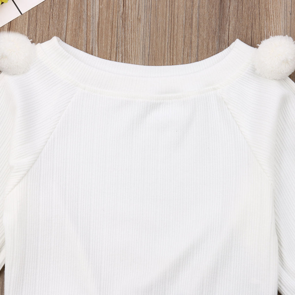 1 6Y Autumn Toddler Baby Kids Girls Clothes Sets