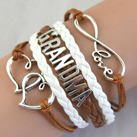 INFINITY LOVE GRANDMA BRACELET