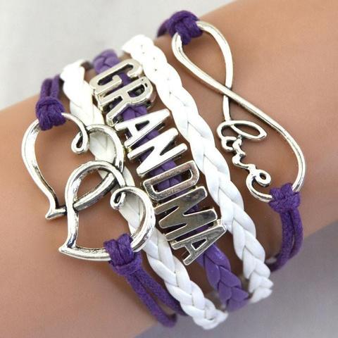 INFINITY LOVE GRANDMA BRACELET