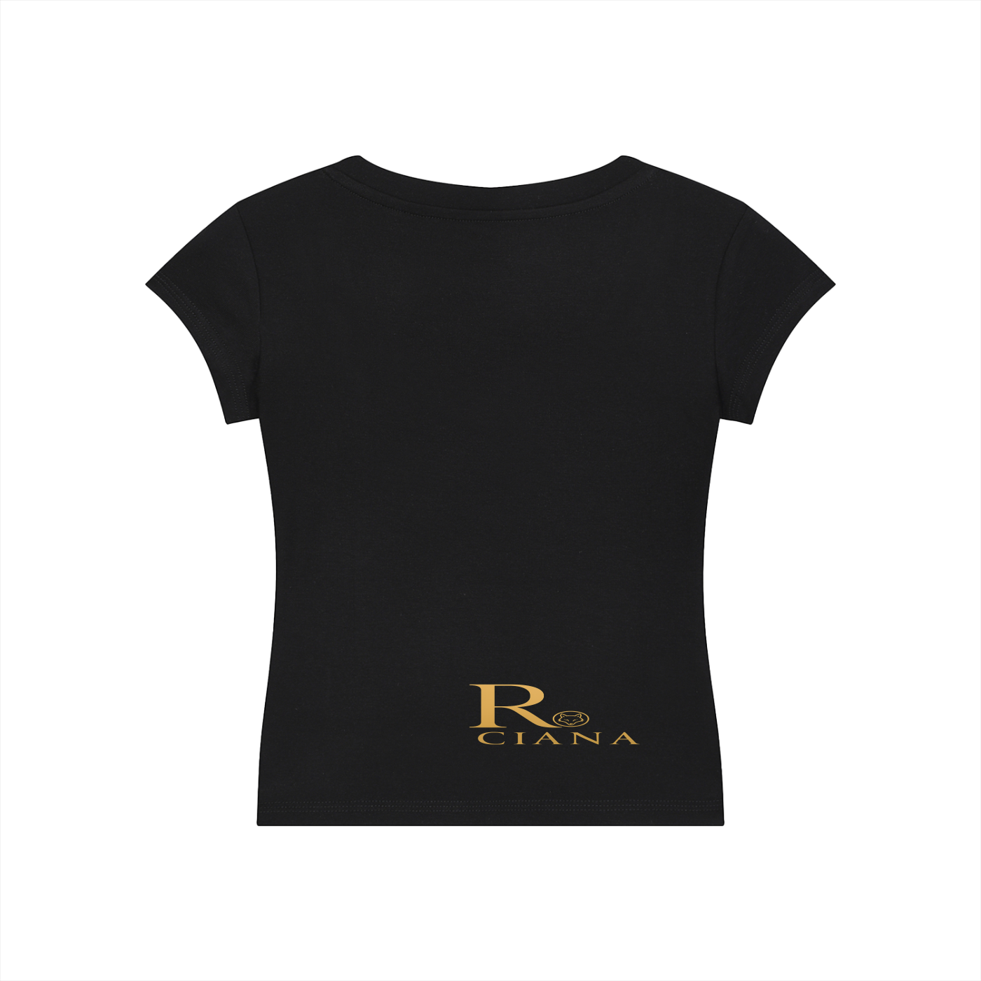 Essential V-Neck Bodycon T-Shirt rooted in faith
