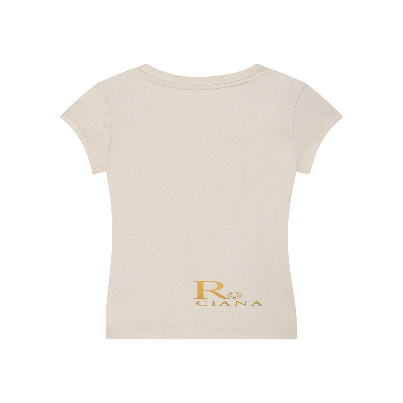 Essential V-Neck Bodycon T-Shirt rooted in faith