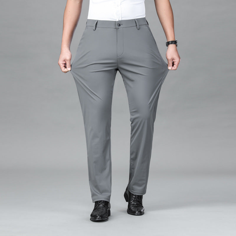 Fashion Tencel Business Casual Pants Men