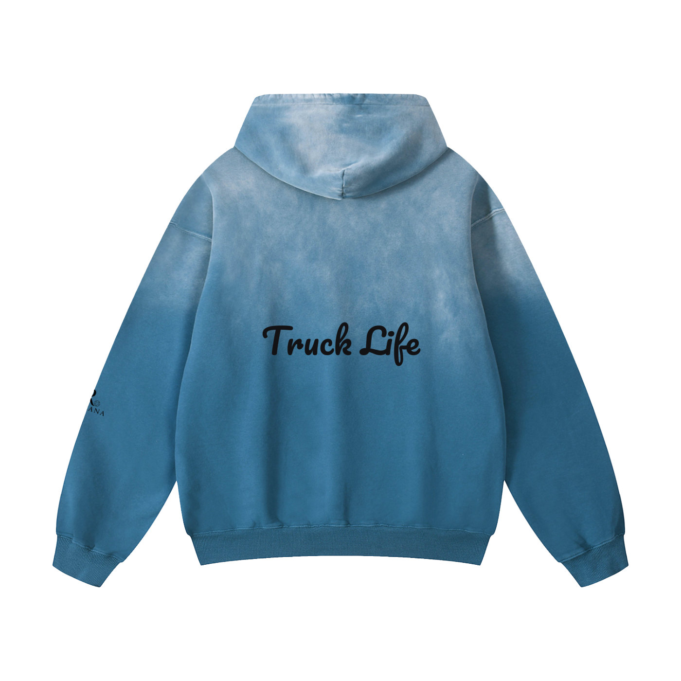 Heavyweight Sunfade Oversized Hoodie truck life