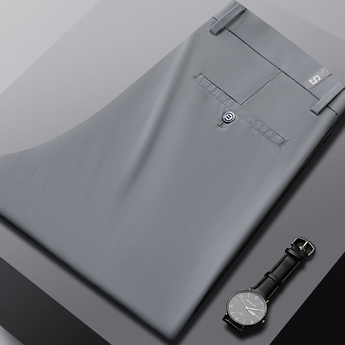 Fashion Tencel Business Casual Pants Men