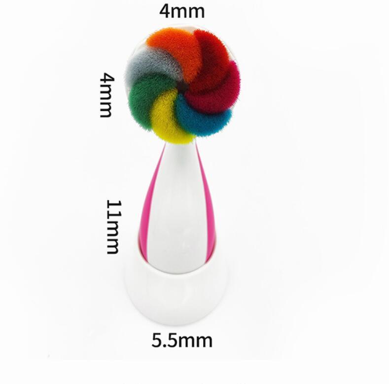 Make-up Remover Soft Colorful Face Wash Brush