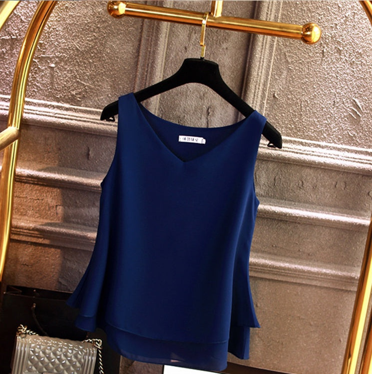 Camisole female chiffon shirt