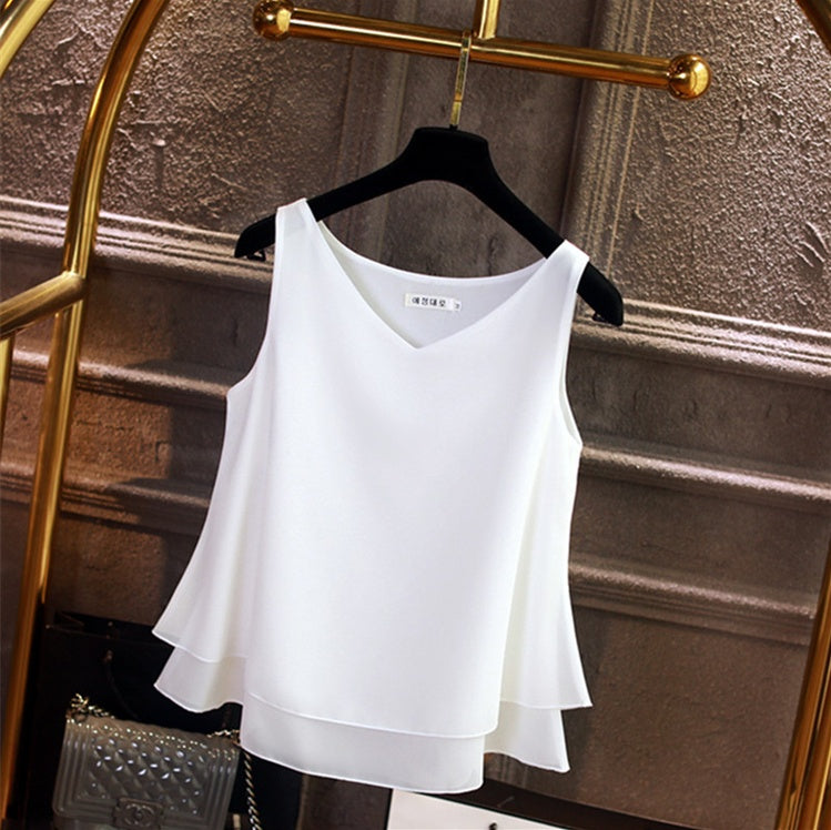 Camisole female chiffon shirt