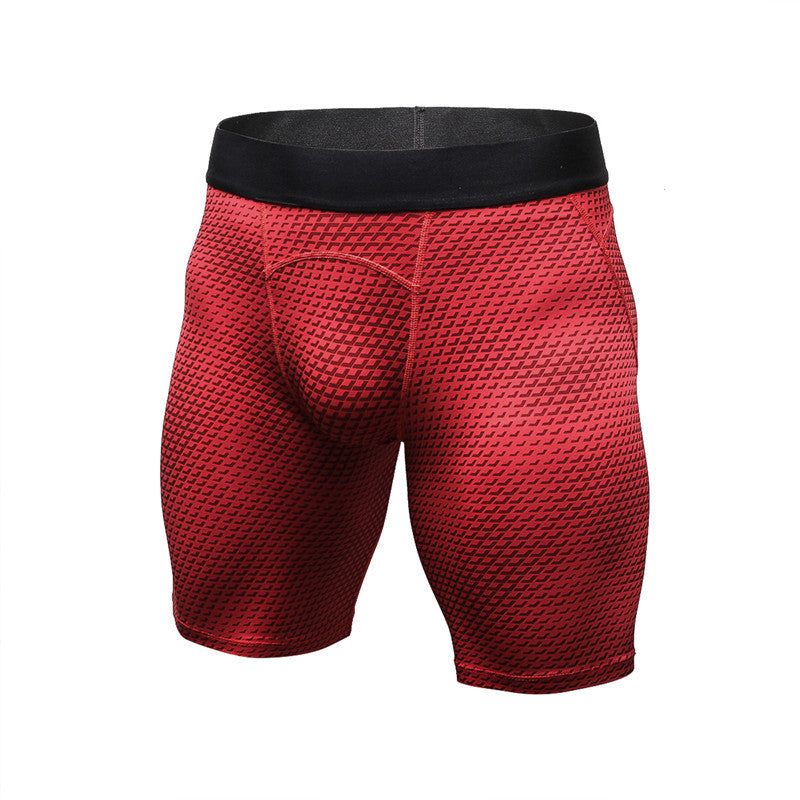 Men's Casual And Comfortable Compression Muscle Gym Shorts