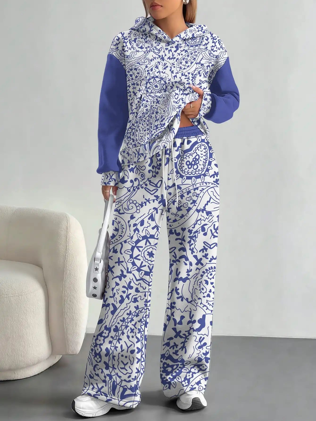floral pattern new hot style autumn and winter new fashion casual suits