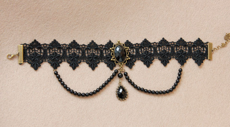 Lace Collar Necklace Jewelry