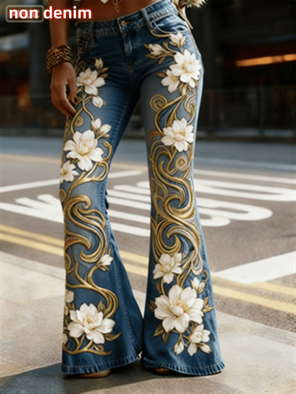 Fashionable Casual Women's Jeans