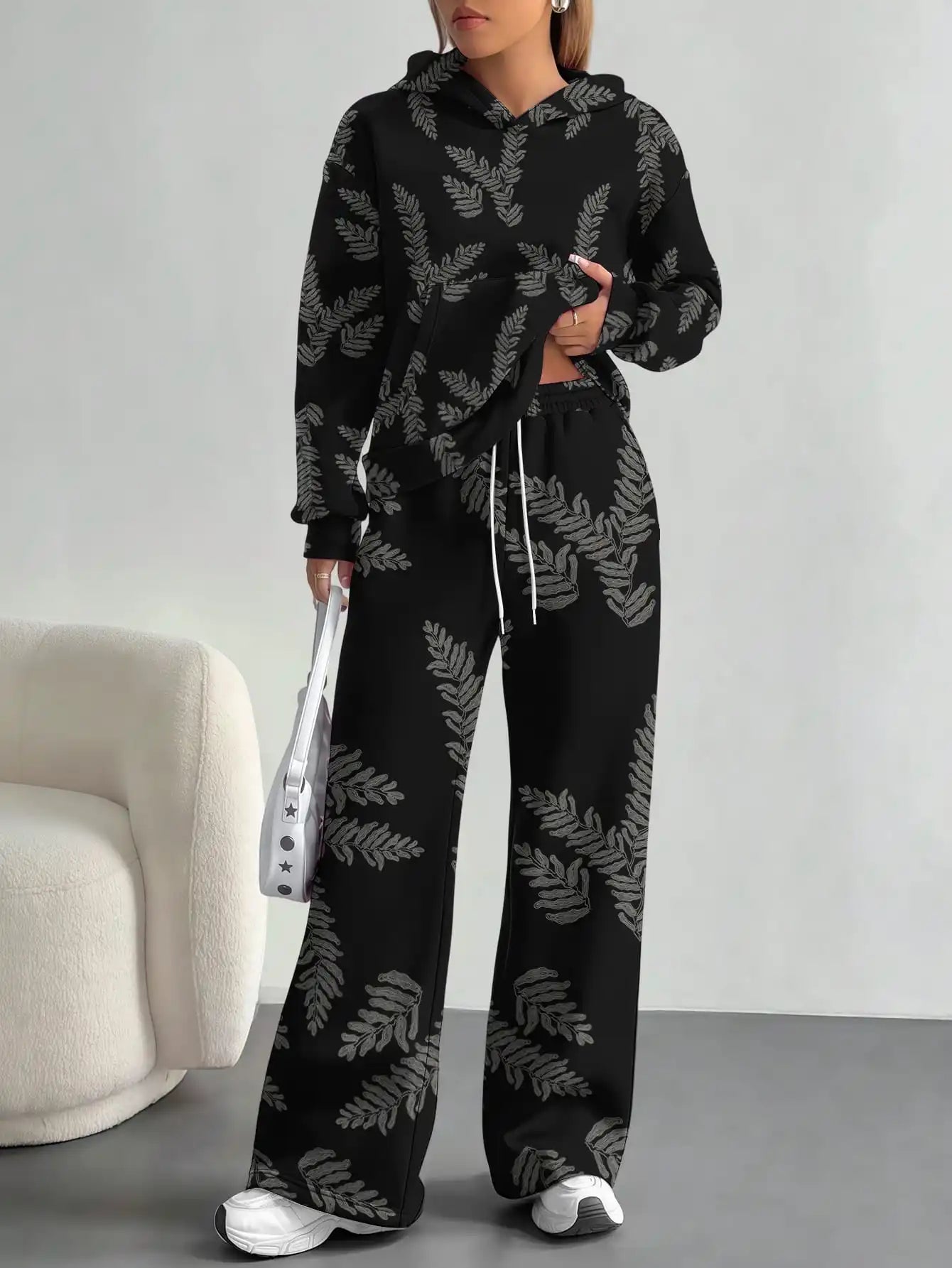 floral pattern new hot style autumn and winter new fashion casual suits