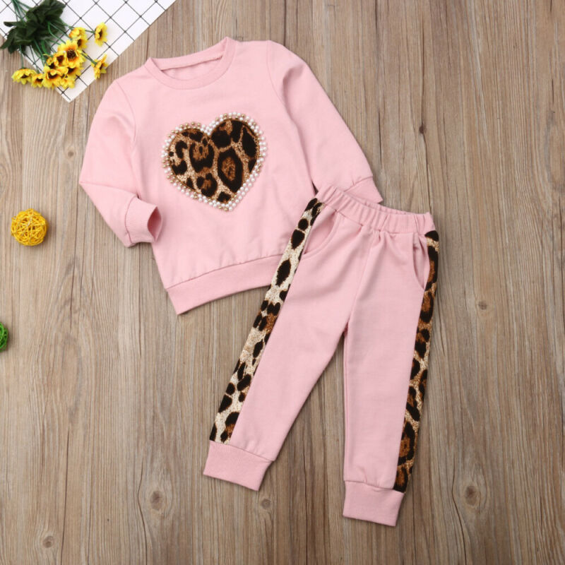 6M 5Y Toddler Kid Baby Girl Winter Clothes Sets