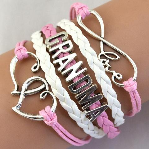 INFINITY LOVE GRANDMA BRACELET