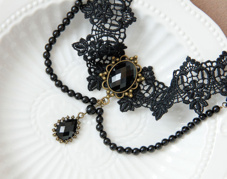Lace Collar Necklace Jewelry