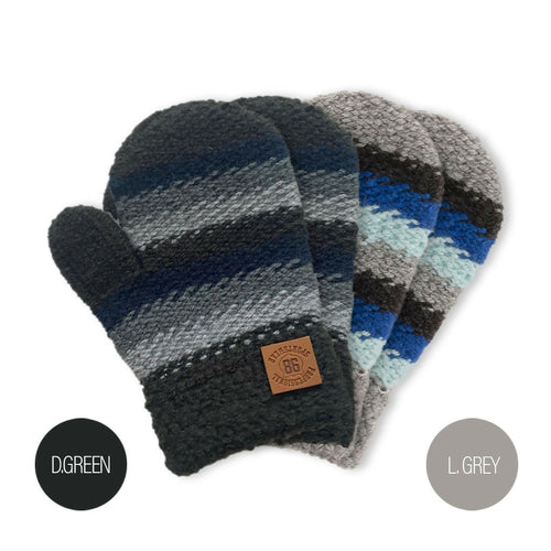 Soft Knit Mittens for Baby or Toddler - 2 Pack Gloves for Kids