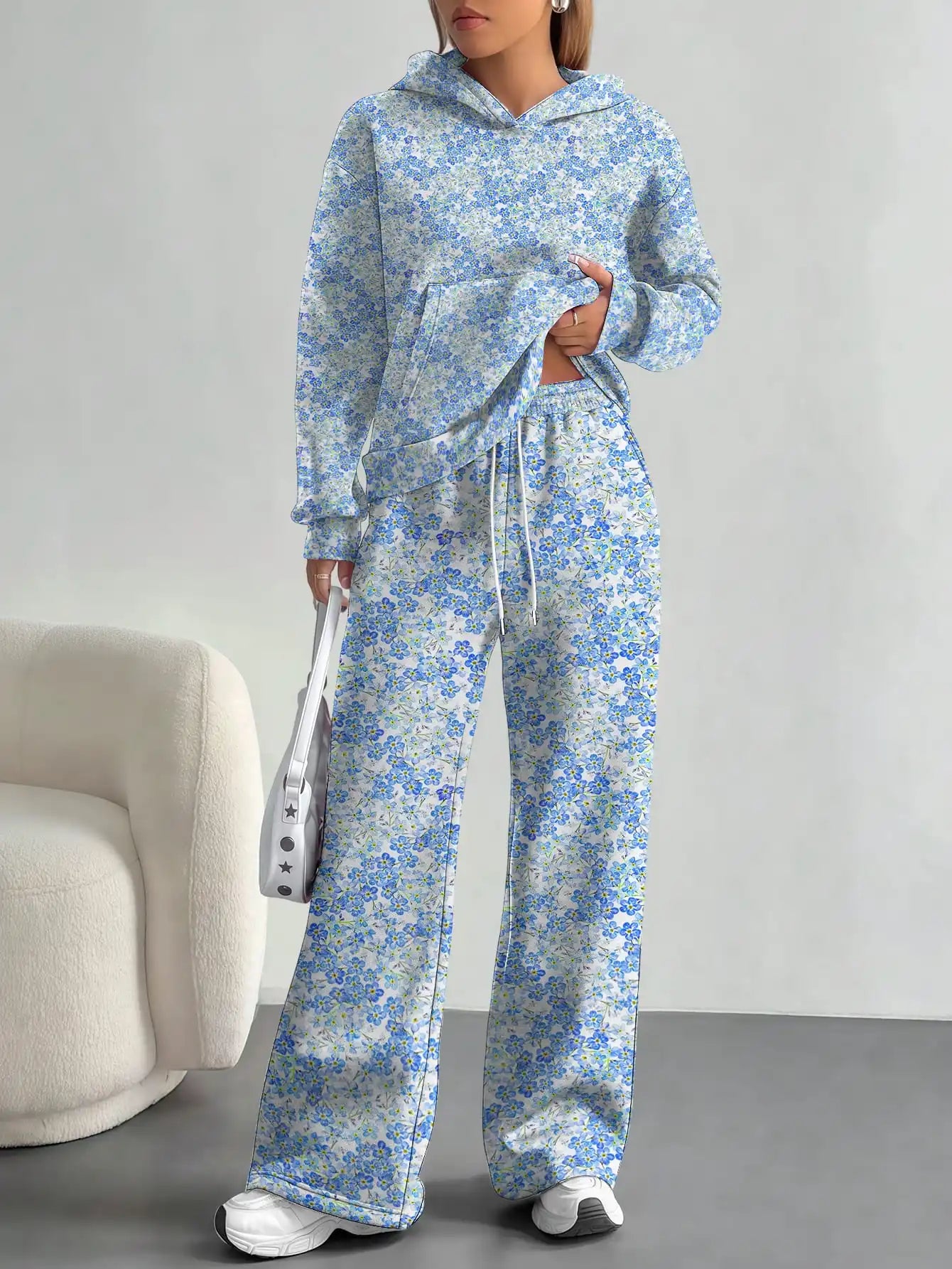 floral pattern new hot style autumn and winter new fashion casual suits