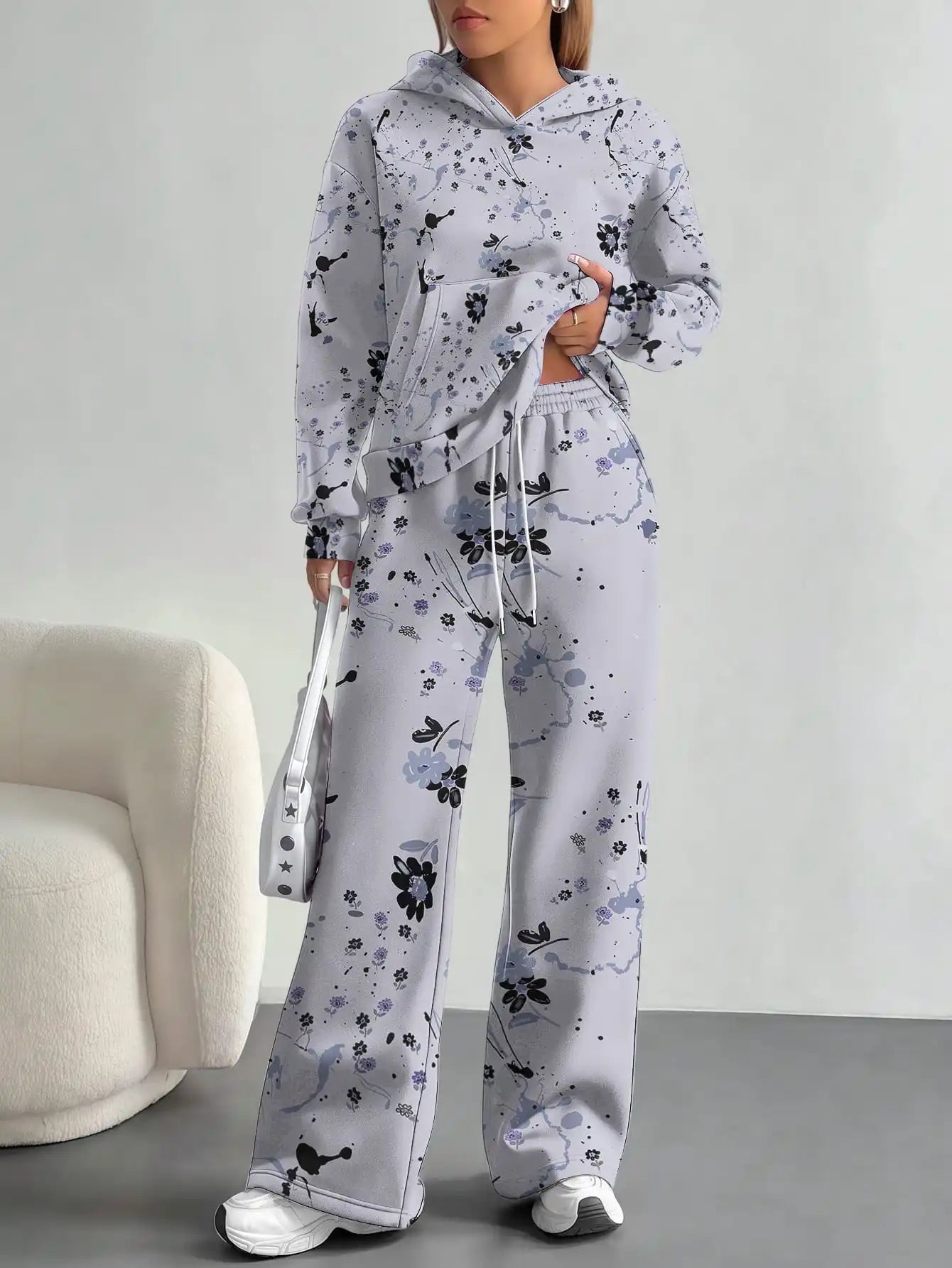 floral pattern new hot style autumn and winter new fashion casual suits