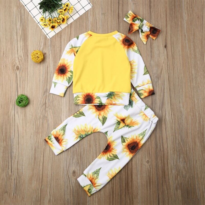 Autumn Baby Clothes  3PCS Kid Baby Girls Clothes