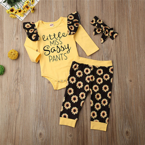Pudcoco Autumn Newborn kids Baby Girl Clothes Long
