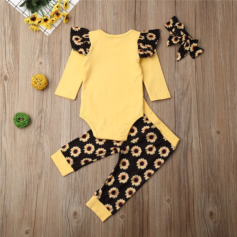 Pudcoco Autumn Newborn kids Baby Girl Clothes Long