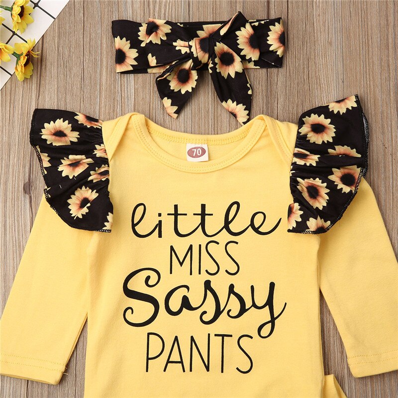 Pudcoco Autumn Newborn kids Baby Girl Clothes Long
