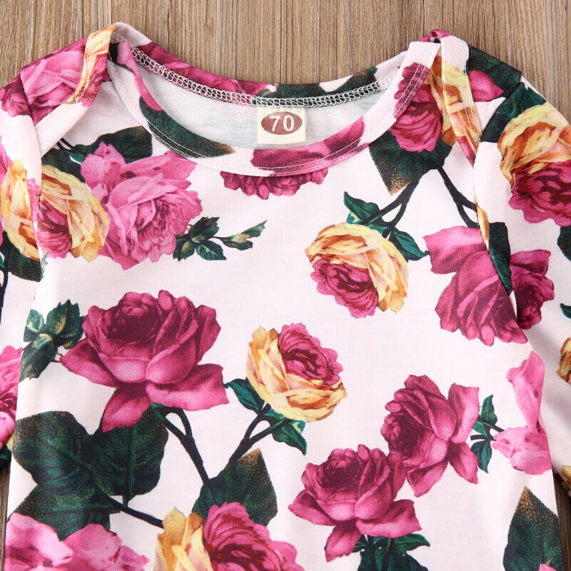 Pudcoco Autumn Newborn kids Baby Girl Clothes Long