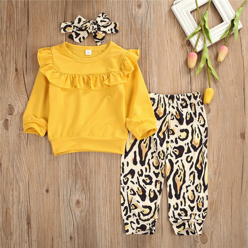 Pudcoco Autumn Toddler Kids Baby Girl Clothes Long