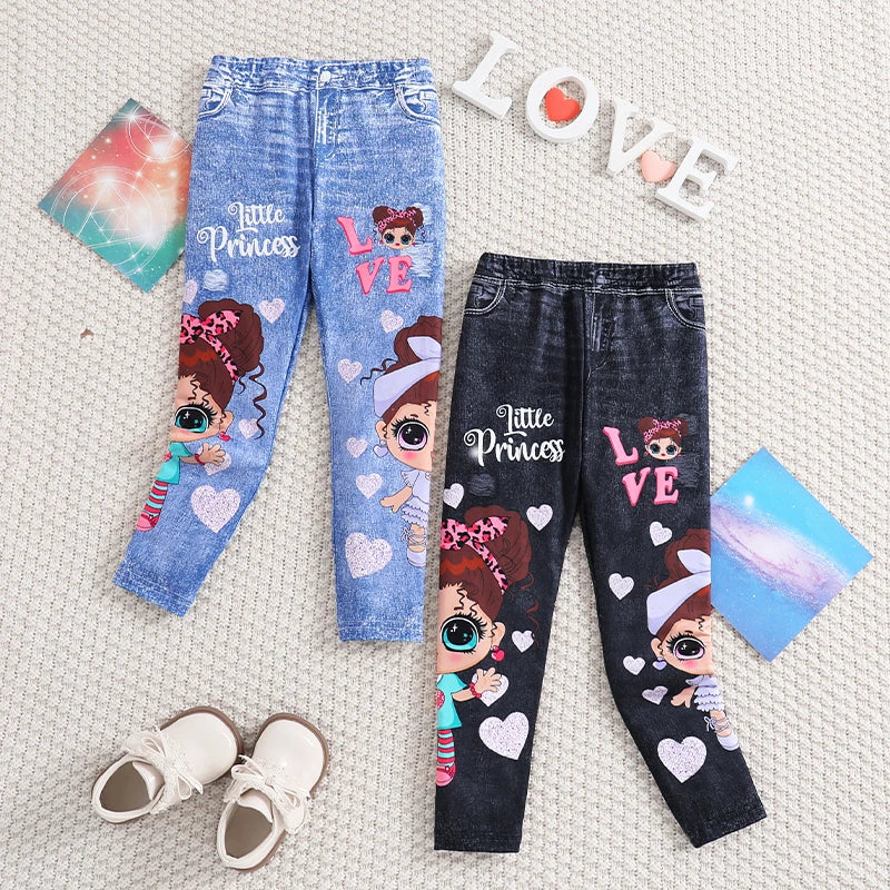 Fashion girl pants