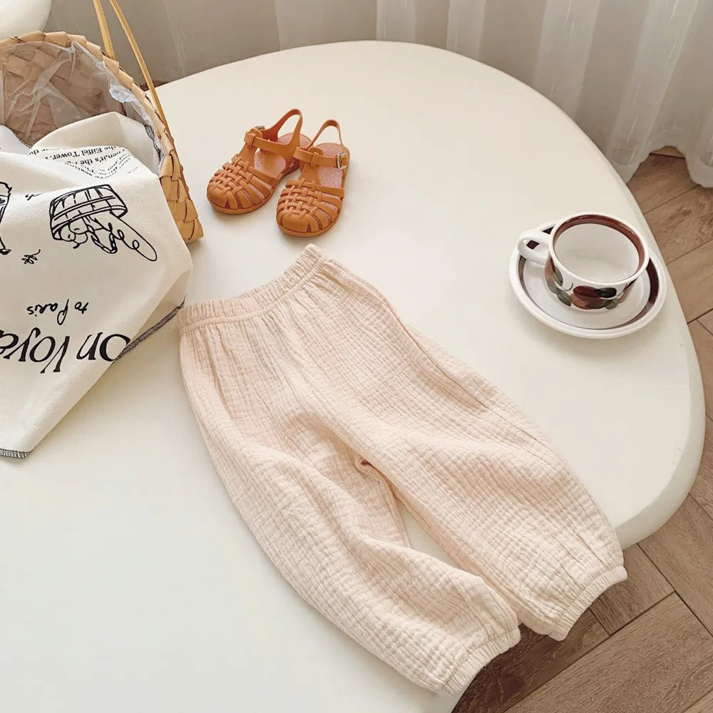 Mosquito Resistant Pants Toddler New Casual Loose