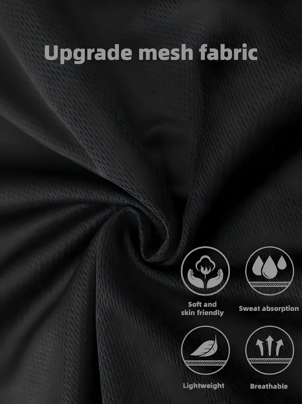 Men's Fashion Two-Piece Set Breathable Workout Tracksuit T-Shirt