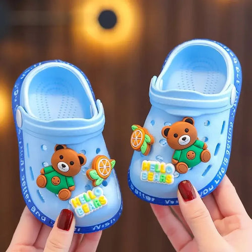 Children's Slippers Cute Cartoon Girls Boys with Soft Soles Baby Bags