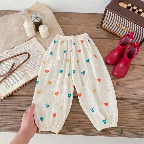 Mosquito Proof Pants For Boys Girls Full Printing