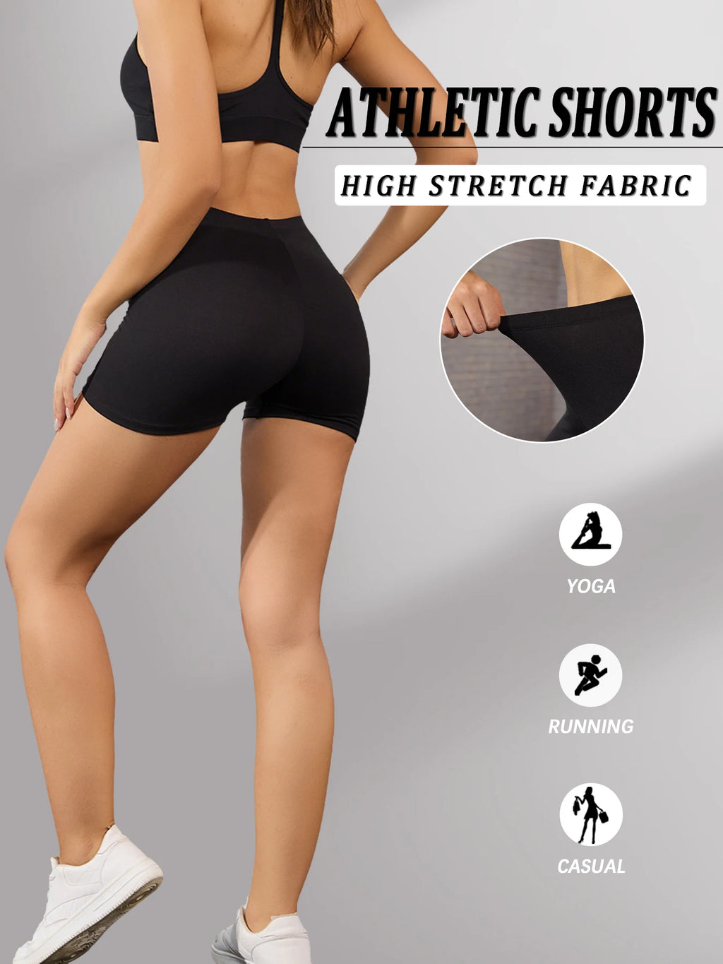 Biker Shorts For Women Super Soft No See Through Workout Yoga Running