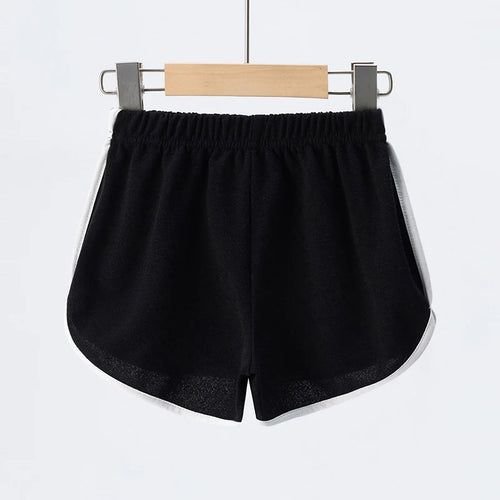 4/1 Pcs Children's Solid Color Basic Shorts