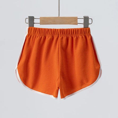 4/1 Pcs Children's Solid Color Basic Shorts