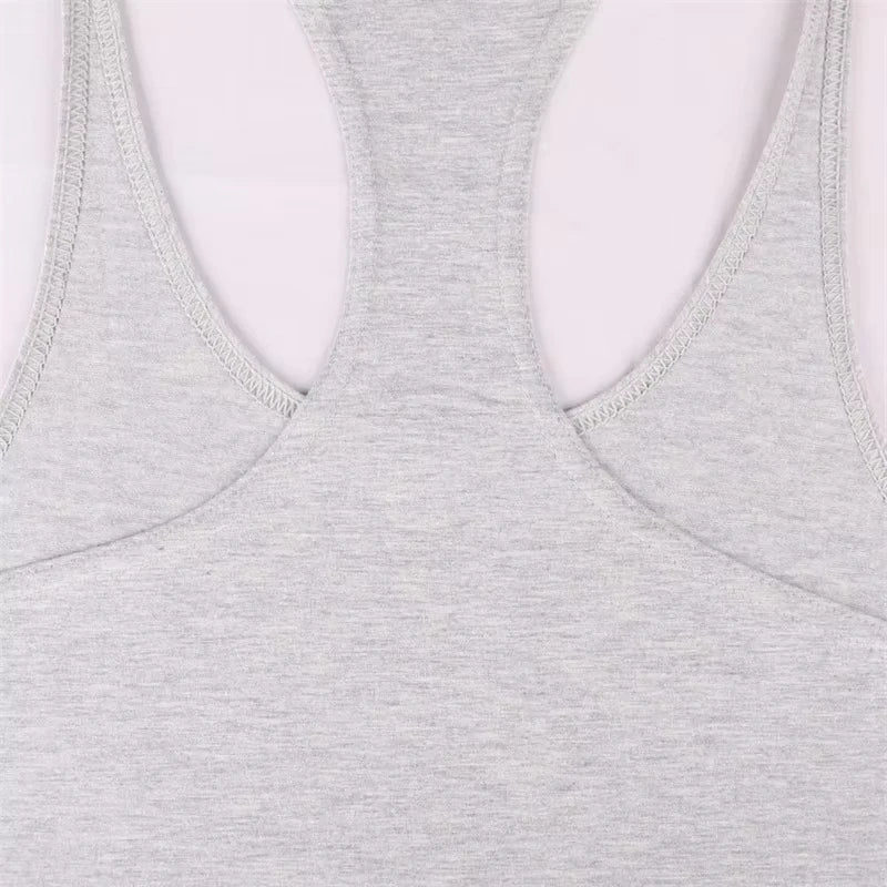 2025 Men's 100% Cotton Tank Top - Lightning Graphic Y-Back Vest,