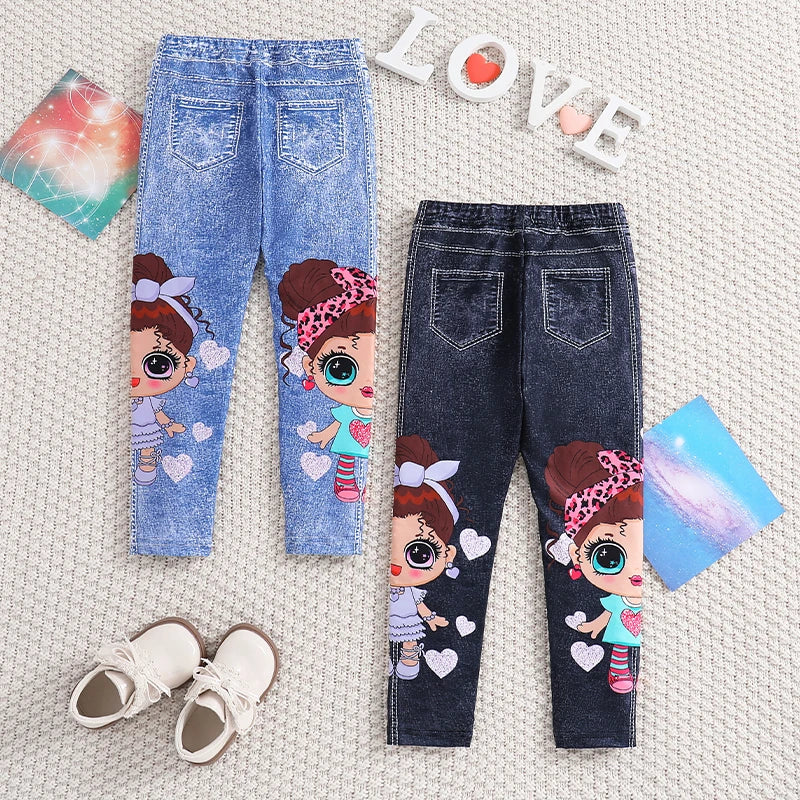 Fashion girl pants