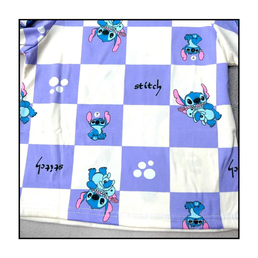 Children's Clothing Sets Stitch Angel Boy Sleepwear Long