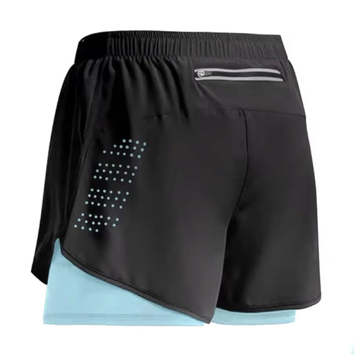 Men's Fitness Training Shorts Summer 2 In 1 Quick Dry Gym