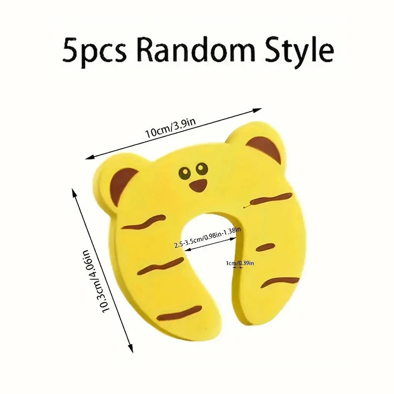 2/5pcs Door Stops Blocker Baby Door Stop Baby Protections Baby Door