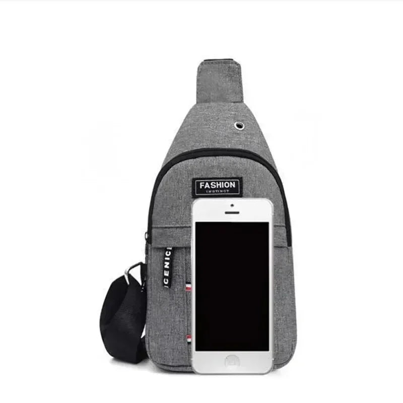 Men's Waterproof Large Capacity Fanny Pack, Adjustable Strap