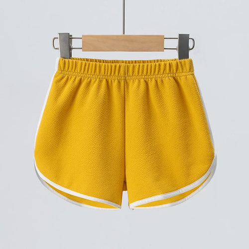 4/1 Pcs Children's Solid Color Basic Shorts
