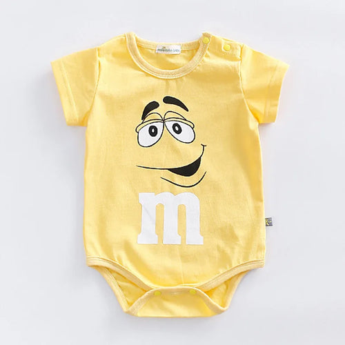 Thin Cotton 3-24M Newborn Short Sleeve Romper Clothing Infant Baby