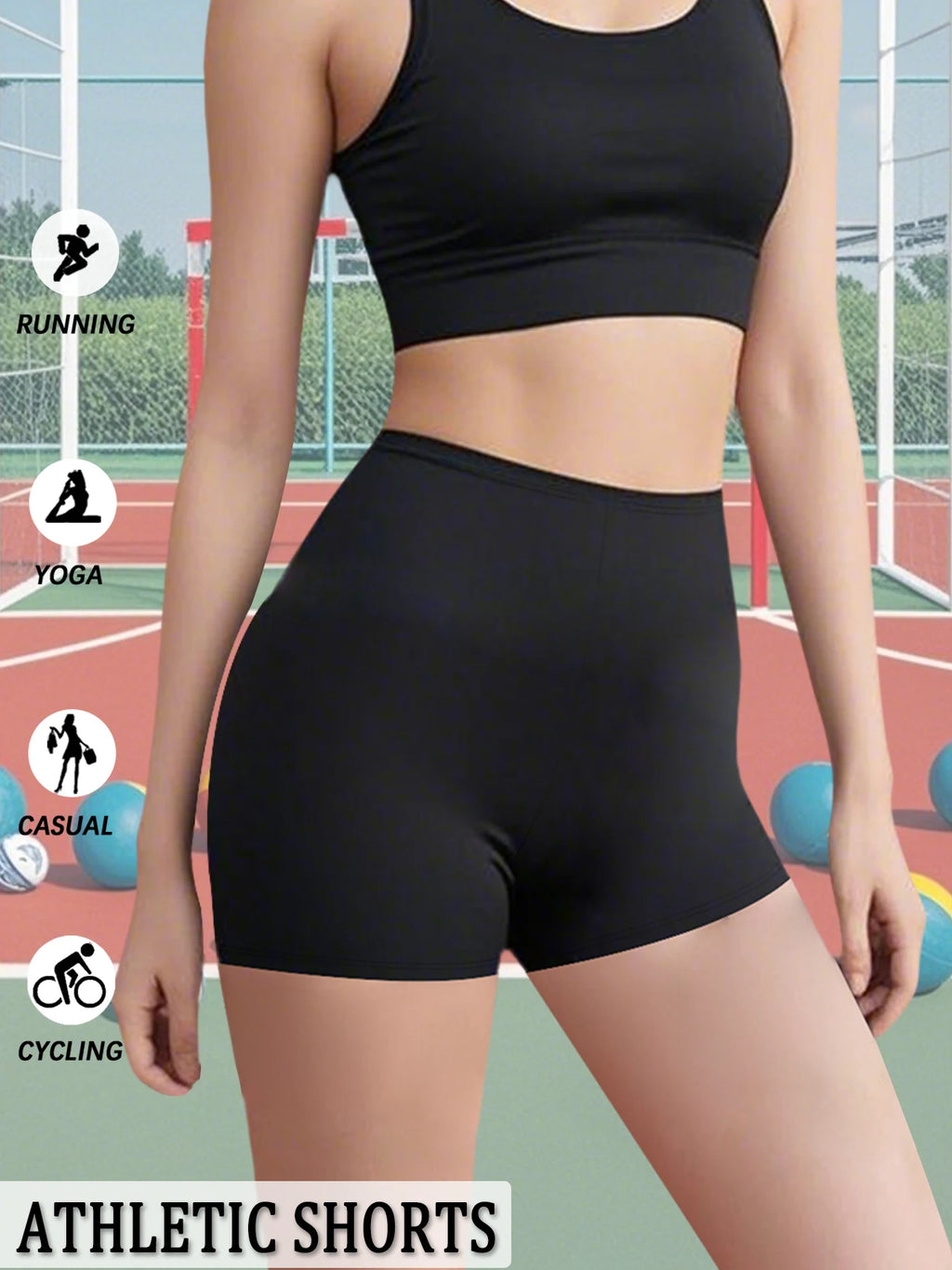 Biker Shorts For Women Super Soft No See Through Workout Yoga Running