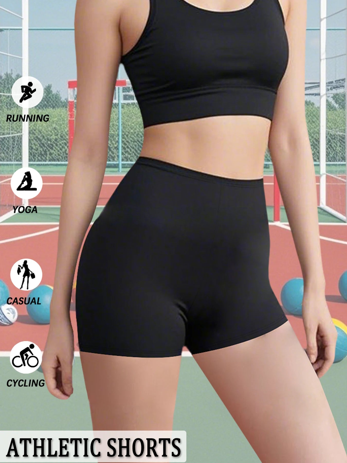 Biker Shorts For Women Super Soft No See Through Workout Yoga Running
