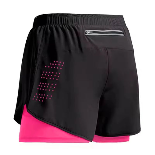 Men's Fitness Training Shorts Summer 2 In 1 Quick Dry Gym