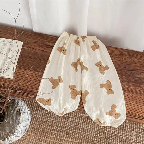 Mosquito Proof Pants For Boys Girls Full Printing