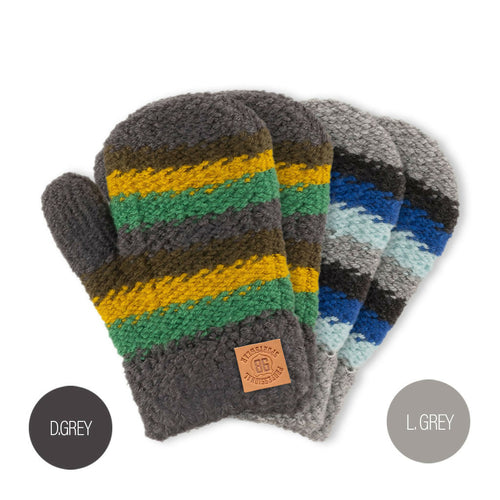 Soft Knit Mittens for Baby or Toddler - 2 Pack Gloves for Kids